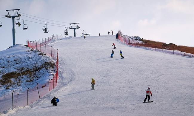 黑龙江大庆寿山滑雪场