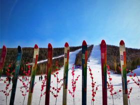 黑龙江大兴安岭映山红滑雪场