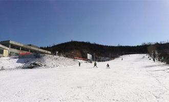 河南洛阳嵩县天池山滑雪场