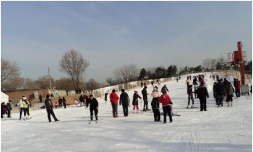 北京圆明园冰雪节