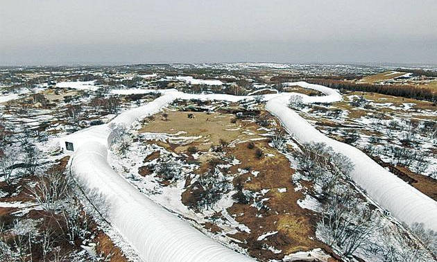 气膜越野滑雪赛道