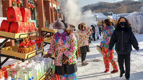 第三届桦甸市肇大鸡山冰雪文化节成功举办 5